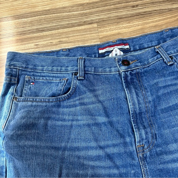 Tommy Hilfiger Jeans Men’s Black Denim Straight Leg Relaxed Fit 40x32 Mexico - Picture 5 of 9